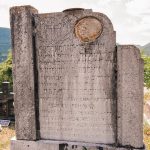 Споменик Светиславу О. Веснићу на гробљу на потесу Стране у Горјанима (фото Бојан Радојичић)