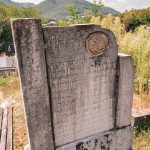 Споменик Светиславу О. Веснићу на гробљу на потесу Стране у Горјанима (фото Бојан Радојичић)
