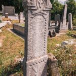 Споменик Луки Веснићу на гробљу на потесу Стране у Горјанима (фото Бојан Радојичић)