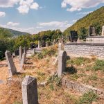 Споменик Милану Веснићу на гробљу на потесу Стране у Горјанима (фото Бојан Радојичић)