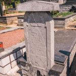 Споменик Манојлу Т. Савићу на гробљу на потесу Стране у Горјанима (фото Бојан Радојичић)