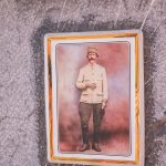 Споменик Манојлу Т. Савићу на гробљу на потесу Стране у Горјанима (фото Бојан Радојичић)
