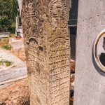 Споменик Станиши Милосављевићу на гробљу на потесу Стране у Горјанима (фото Бојан Радојичић)