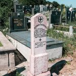Споменик Велимиру и Драгомиру Танасковићима на гробљу на Главици у Дријетњу, Качер (фото Бојан Радојичић)