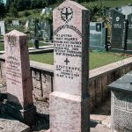 Споменик Велимиру и Драгомиру Танасковићима на гробљу на Главици у Дријетњу, Качер (фото Бојан Радојичић)
