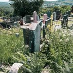 Споменик Младену Мићевићу на гробљу на Главици у Дријетњу, Качер (фото Бојан Радојичић)