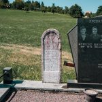 Споменик Радисаву Арсенијевићу на гробљу на Главици у Дријетњу, Качер (фото Бојан Радојичић)
