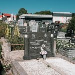 Споменик Радомиру Љубојевићу на гробљу на Шанцу у Дријетњу, Качер (фото Бојан Радојичић)