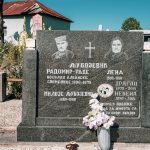 Споменик Радомиру Љубојевићу на гробљу на Шанцу у Дријетњу, Качер (фото Бојан Радојичић)