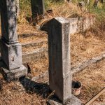 Споменик Миленку Бурлићу на гробљу на потесу Братиновићи у Карану (фото Бојан Радојичић)