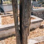 Споменик Велимиру Јовичићу на гробљу на потесу Луке у Поточањима, Крвавци (фото Бојан Радојичић)