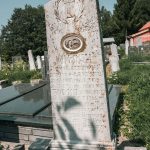 Споменик капетану Милану Тешовићу на гробљу у Тоскићима, Љубање (фото Бојан Радојичић)