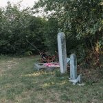 Крајпуташи на пропланку у Гајевима, у Севојну (фото Бојан Радојичић)