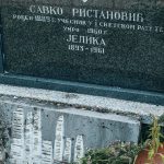 Споменик Савку Ристановићу на гробљу на потесу Ковачевина, Скржути (фото Бојан Радојичић)