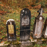 Споменик Драгутину Томићу на гробљу код црквице у Дрежнику (фото Бојан Радојичић)