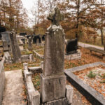 Споменик Михајлу Андрићу на Обућина гробљу у Дрежнику (фото Бојан Радојичић)