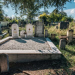 Споменик Недељку Стаменићу на гробљу на потесу Дуги До у Кремнима (фото Бојан Радојичић)