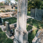 Споменик Јовану Селаковићу на гробљу на потесу Поље у Кремнима (фото Бојан Радојичић)