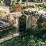 Споменик Тикомиру Селаковићу на гробљу на потесу Поље у Кремнима (фото Бојан Радојичић)