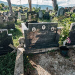 Споменик Млађену Селаковићу на гробљу на потесу Поље у Кремнима (фото Бојан Радојичић)