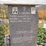 Споменик Војину Тодорићу на гробљу у Витасима, у Кремна (фото Бојан Радојичић)