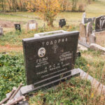 Споменик Гојку Тодорићу на гробљу у Витасима, у Кремна (фото Бојан Радојичић)