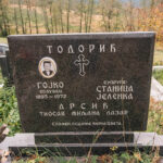 Споменик Гојку Тодорићу на гробљу у Витасима, у Кремна (фото Бојан Радојичић)