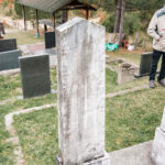 Споменик Стевану А. Којадиновићу на гробљу на потесу Божурица у Мокрој Гори (фото Бојан Радојичић)