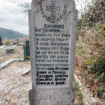 Споменик Анђелку Богдановићу на гробљу у Мокрој Гори (фото Бојан Радојичић)