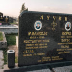 Споменик Константину Лучићу на гробљу у Равањском пољу, Равни (фото Бојан Радојичић)